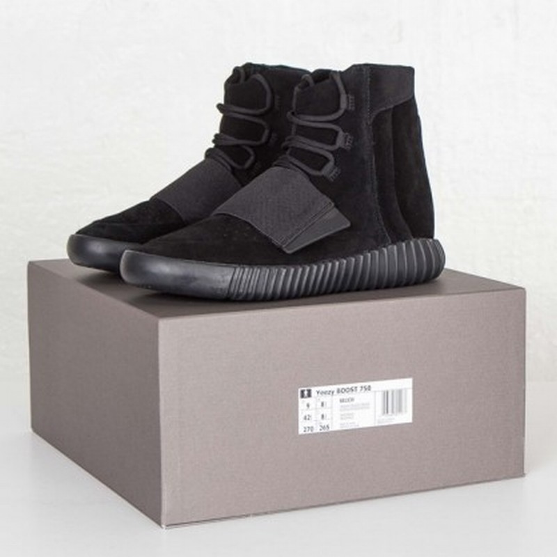 Adidas Yeezy Boost 750 Black/Black-Black (BB1839) Online Sale